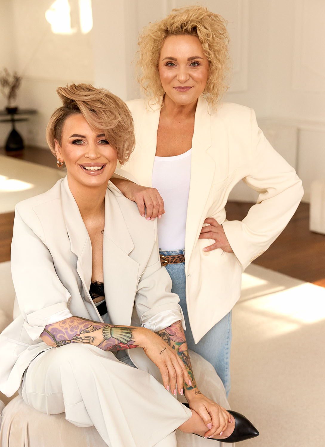 Marzena Tarasiewicz i Joanna Magreta